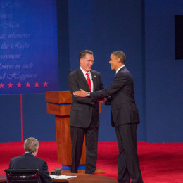 “Political Realities One Year After the 2012 Election: The Debate Continues” is scheduled for Oct. 3, the anniversary of the showdown between President Barack Obama and Republican nominee Mitt Romney.
