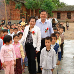 Through the Nathan Yip Foundation, Jimmy and Linda Yip have raised more than $2.5 million to help some 6,000 underprivileged children around the world. Photo courtesy of the Nathan Yip Foundation