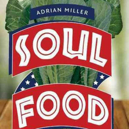 Author consults DU cookbook collection for study of soul food