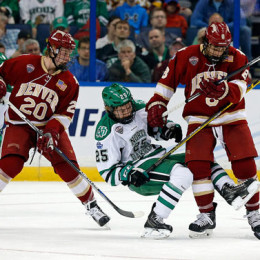 Hockey season ends with Frozen Four loss to North Dakota