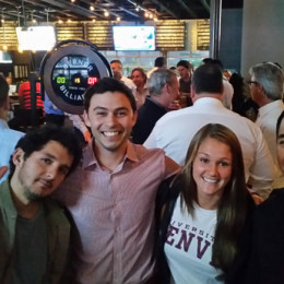 Alumni around the country gathered to watch hockey team’s Final Four game