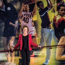 "Most people do not know, nor do they care, who the athletics director is," says Peg Bradley-Doppes. "All that matters is that I do my job." Photo: Wayne Armstrong