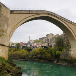The Mostar Bridge as it looks today. Photo by Keith Jones